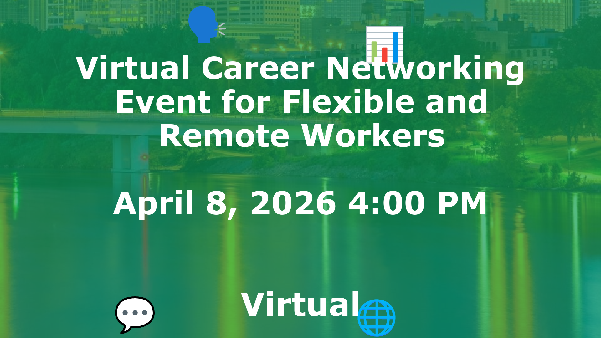 Virtual Career Networking Event for Flexible and Remote Workers event image